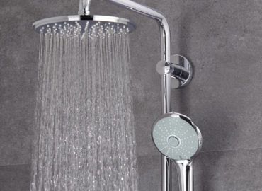 Shower head installation